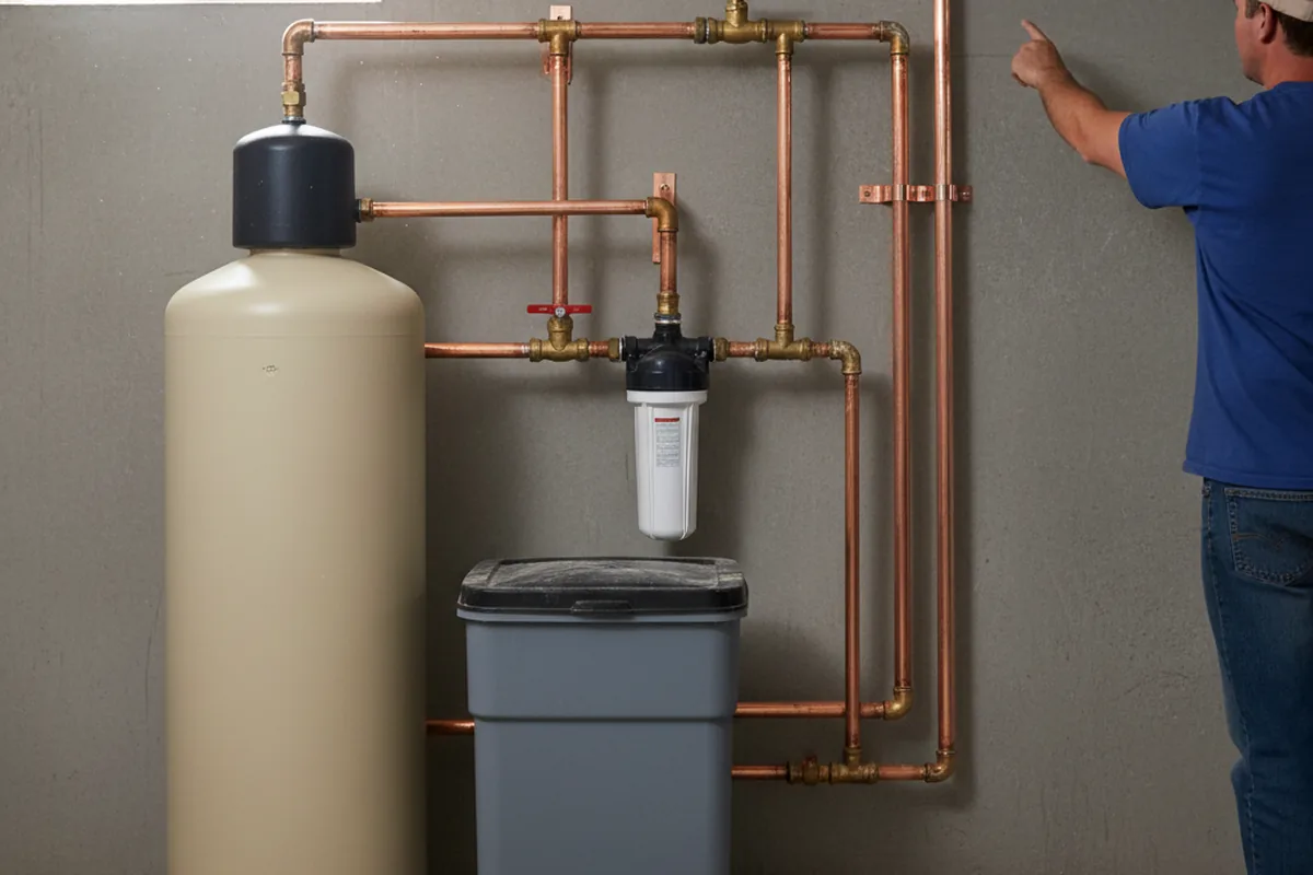 Whole-house water treatment system installed in Oakdale